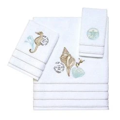 Cheap 🔔 Avanti Linens Avanti Farmhouse Shell Hand Towel 👍 -Avanti Linens Shop Avanti Farmhouse Shell Hand Towel 1