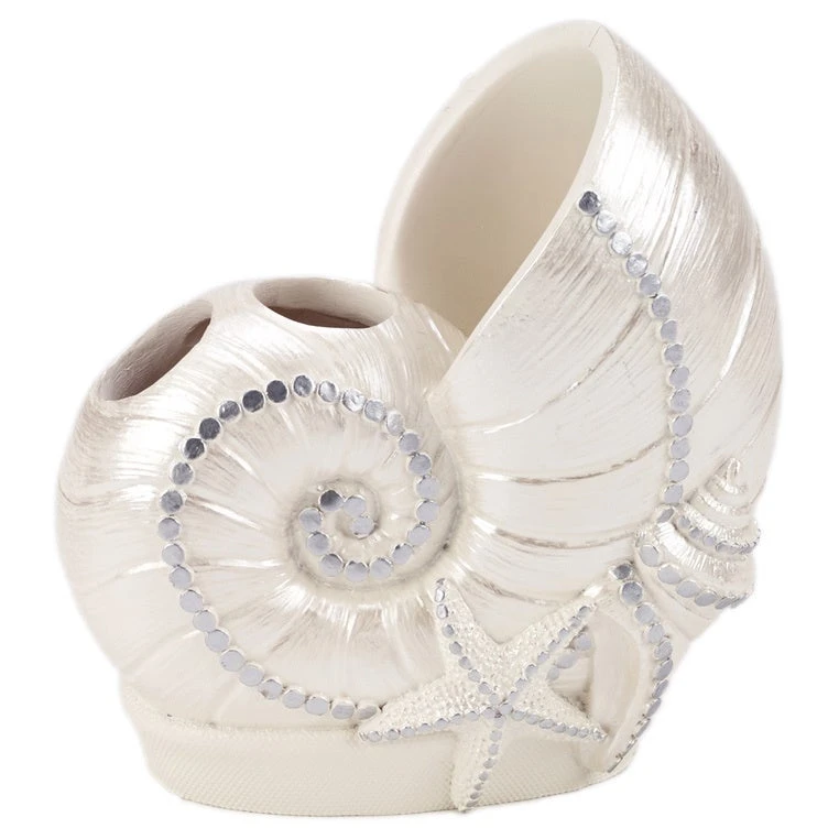 Deals ๐ฏ Avanti Linens Avanti Sequin Shells Toothbrush Holder โญ 3 Deals ๐ฏ Avanti Linens Avanti Sequin Shells Toothbrush Holder โญ