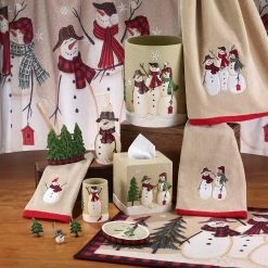 Cheapest 🧨 Avanti Linens Avanti Snowmen Gathering Jar - Multicolor 🛒 -Avanti Linens Shop Avanti Snowmen Gathering Jar 2