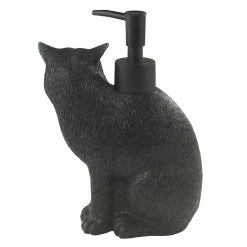 Brand new 😀 Avanti Linens Black Cat Decorative Lotion Pump - Multicolor ❤️ -Avanti Linens Shop Black Cat Decorative Lotion Pump 2