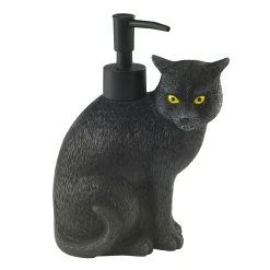 Brand new 😀 Avanti Linens Black Cat Decorative Lotion Pump - Multicolor ❤️