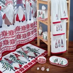 Promo 🔔 Avanti Linens 🔔 Christmas Gnomes Hand Towel 🛒 -Avanti Linens Shop Christmas Gnomes Hand Towel 2