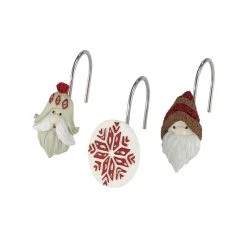 Budget ✨ Avanti Linens 🔔 Christmas Gnomes Shower Hooks - Multicolor 😉
