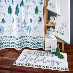 Coupon 👍 Avanti Linens 🎄 Christmas Trees Rug ❤️ -Avanti Linens Shop Christmas Trees Rug 2