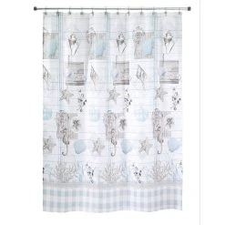 Buy 🔔 Avanti Linens Farmhouse Shell Shower Curtain ⭐