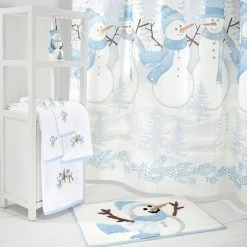 Best deal 🌟 Avanti Linens Frosty Friends Shower Curtain 😉 -Avanti Linens Shop Frosty Friends Shower Curtain 2