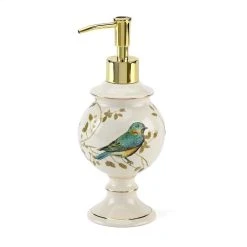 Best reviews of 🎁 Avanti Linens Gilded Birds Off-white Ceramic Lotion Pump 🎁