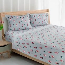 Outlet ๐คฉ Avanti Linens Gnome Sweet Gnome Flannel Twin Sheet Set ๐