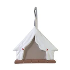 New 😉 Avanti Linens Gone Glamping Shower Hooks - Multicolor 🌟 -Avanti Linens Shop Gone Glamping Shower Hooks 2
