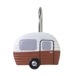 New 😉 Avanti Linens Gone Glamping Shower Hooks - Multicolor 🌟 -Avanti Linens Shop Gone Glamping Shower Hooks 3