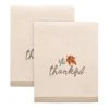 Budget 🌟 Avanti Linens Grateful Patch Hand Towel 2 Pack 🥰 -Avanti Linens Shop Grateful Patch Hand Towel 2 Pack