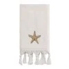 Buy 💯 Avanti Linens Macrame Shells Fingertip Towel 🛒