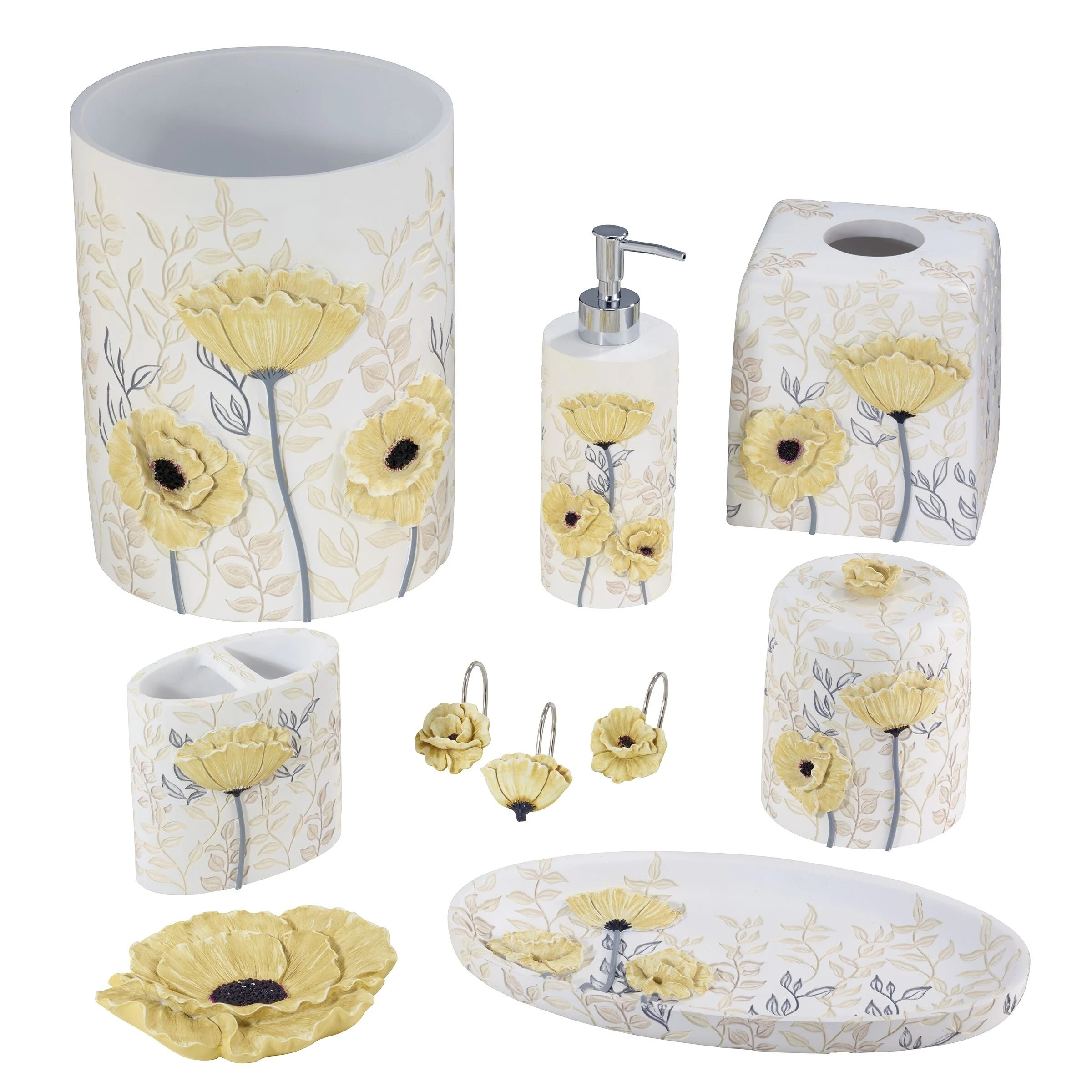 Promo ๐คฉ Avanti Linens Marielle Jar - Yellow โญ 4 Promo ๐คฉ Avanti Linens Marielle Jar - Yellow โญ - Image 2