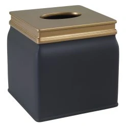 Hot Sale 👍 Avanti Linens Memphis Tissue Cover - Black 😍