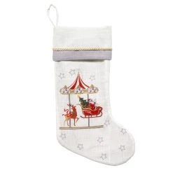 Cheap 👏 Avanti Linens Mr. 🎅 Christmas Carousel Stocking 🥰