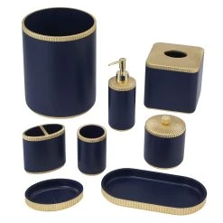 Best Pirce 🧨 Avanti Linens Riviera Tumbler - Navy ✨ -Avanti Linens Shop Riviera Tumbler 2