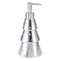 Promo 💯 Avanti Linens Sparkly Silver Tree Lotion Pump 🌟 -Avanti Linens Shop Sparkly Silver Tree Lotion Pump 2