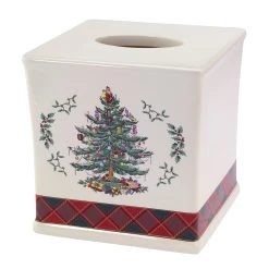 Cheap 🛒 Avanti Linens Spode ❄ Christmas Tree® Tartan Tissue Cover - Multicolor 👏