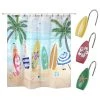 Discount ✔️ Avanti Linens Surf Time Shower Curtain & Shower Hook Set - Multicolor ✔️ 1 Discount ✔️ Avanti Linens Surf Time Shower Curtain & Shower Hook Set - Multicolor ✔️ -Avanti Linens Shop Surf Time Shower Curtain 26 Shower Hook Set