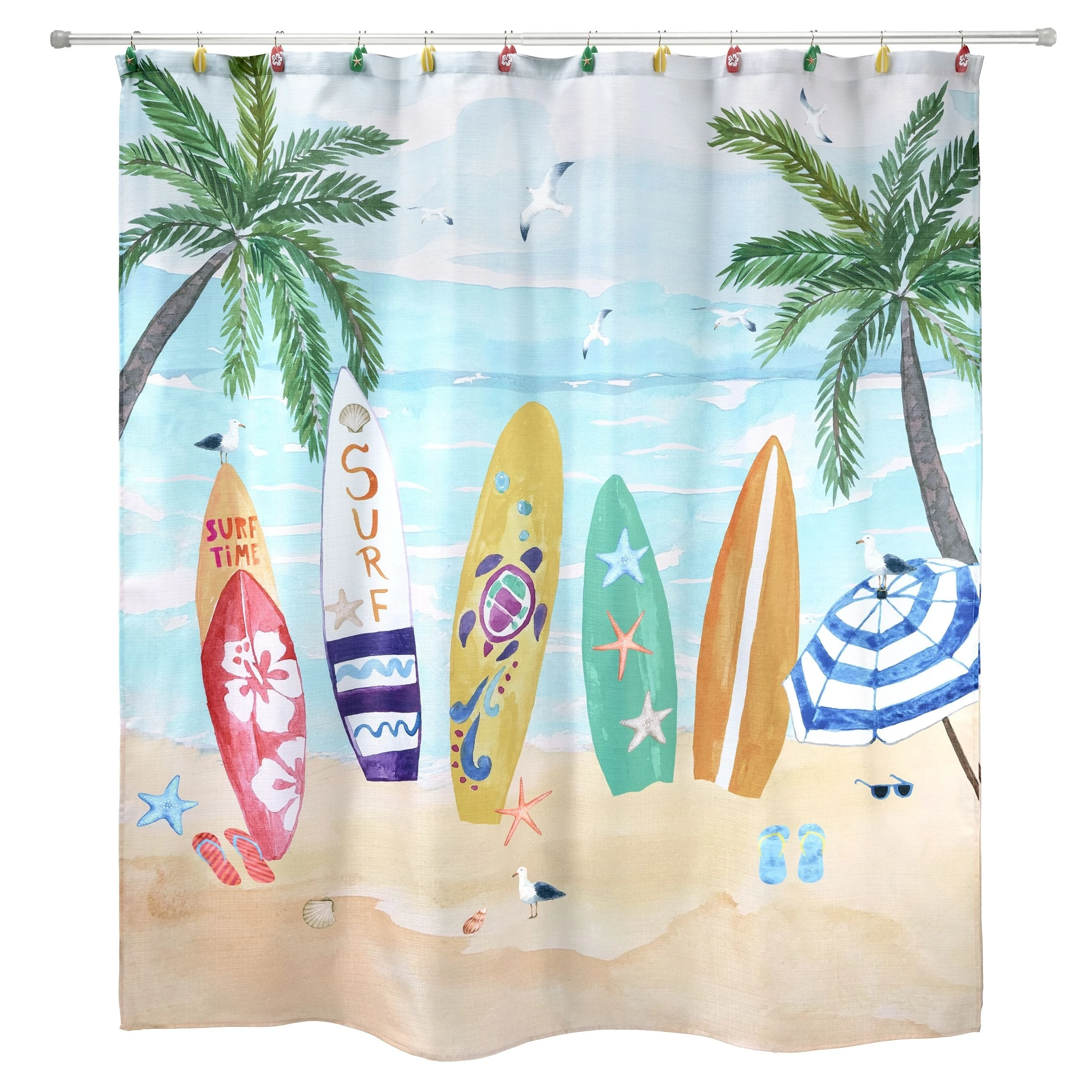 Cheapest 🎁 Avanti Linens Surf Time Shower Curtain ⭐ 3 Cheapest 🎁 Avanti Linens Surf Time Shower Curtain ⭐