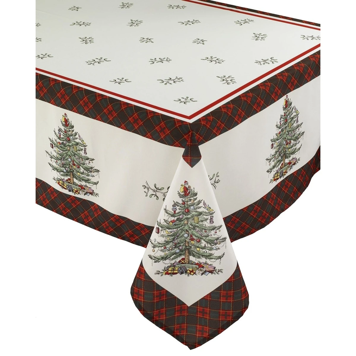 Buy ✨ Avanti Linens The Spode ❄ Christmas Tree® Tartan 60" X 144" Tablecloth ✨ 3 Buy ✨ Avanti Linens The Spode ❄ Christmas Tree® Tartan 60" X 144" Tablecloth ✨
