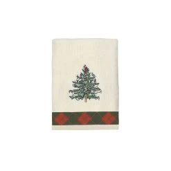 Brand new 😉 Avanti Linens The Spode 🎄 Christmas Tree® Tartan Hand Towel 🛒