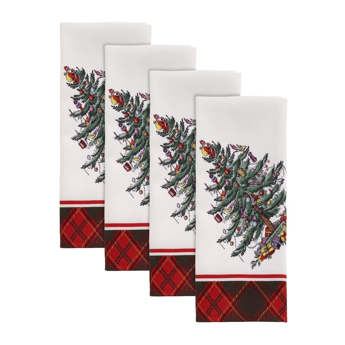 Brand new ⭐ Avanti Linens The Spode ❄ Christmas Tree® Tartan Napkins Set Of 4 🎁 3 Brand new ⭐ Avanti Linens The Spode ❄ Christmas Tree® Tartan Napkins Set Of 4 🎁