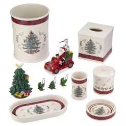 Cheapest 🎁 Avanti Linens The Spode 🎁 Christmas Tree® Tartan Soap Dish - Multicolor ✨ -Avanti Linens Shop The Spode Christmas TreeC2AE Tartan Soap Dish 1