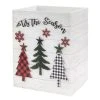 Top 10 ✔️ Avanti Linens Tis The Season Wastebasket - Multicolor 🌟