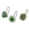 Flash Sale 🌟 Avanti Linens Viva Palm Shower Hooks - Green 💯 -Avanti Linens Shop Viva Palm Shower Hooks