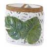 Discount ⭐ Avanti Linens Viva Palm Toothbrush Holder - Green 🤩 -Avanti Linens Shop Viva Palm Toothbrush Holder