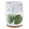 Discount 🔔 Avanti Linens Viva Palm Wastebasket - Green ⭐ -Avanti Linens Shop Viva Palm Wastebasket