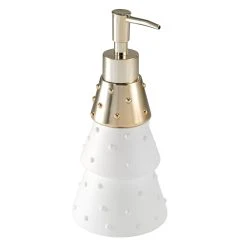 Hot Sale 🔔 Avanti Linens White Tree With Gold Lotion Pump - Multicolor 👍