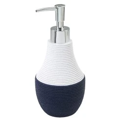Cheapest 👍 Avanti Linens Wilmington Lotion Pump - Navy / White ✨