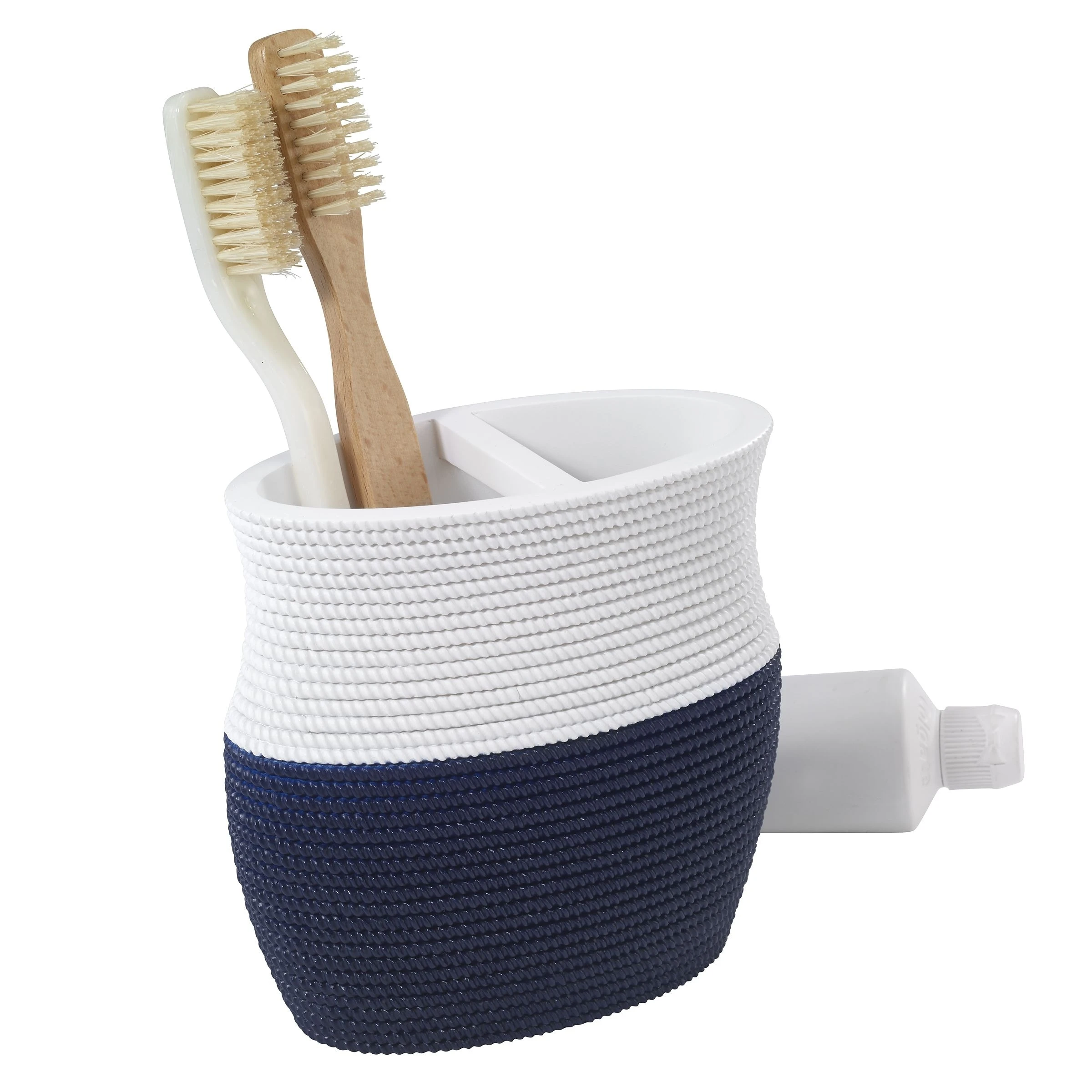 New ๐คฉ Avanti Linens Wilmington Toothbrush Holder - Navy / White โ 4 New ๐คฉ Avanti Linens Wilmington Toothbrush Holder - Navy / White โ - Image 2