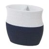 New 🤩 Avanti Linens Wilmington Toothbrush Holder - Navy / White ⌛ -Avanti Linens Shop Wilmington Toothbrush Holder
