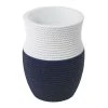 Discount 👏 Avanti Linens Wilmington Tumbler - Navy / White 😍 -Avanti Linens Shop Wilmington Tumbler